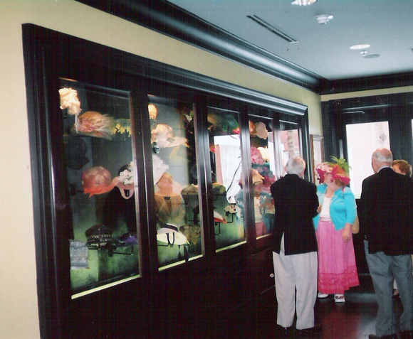 Mansion on Forsyth Park display case